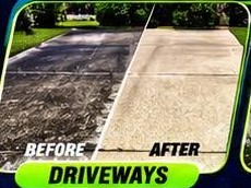 Driveway Pressure Washing